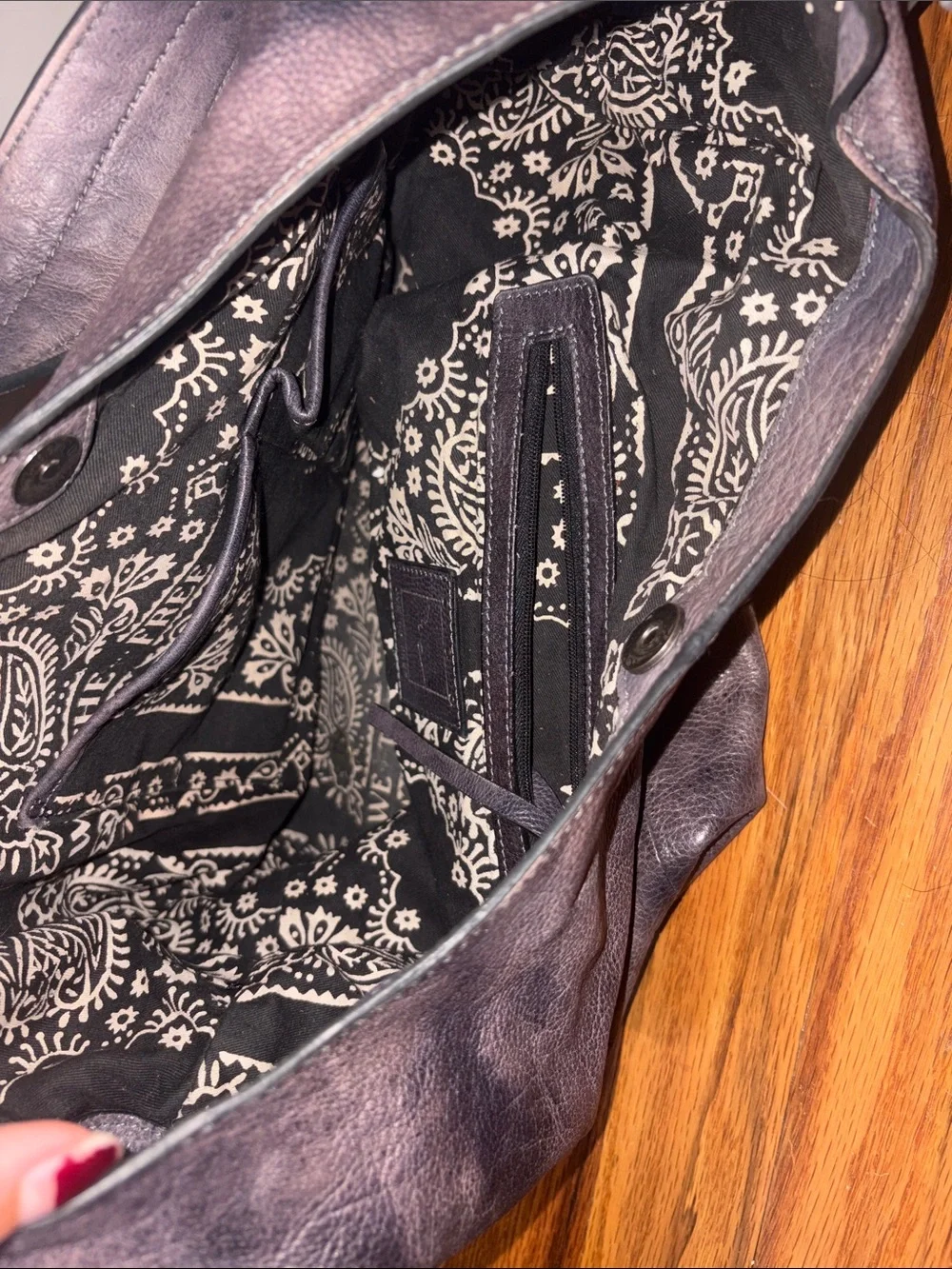 Classic Brown Leather Hobo Bag